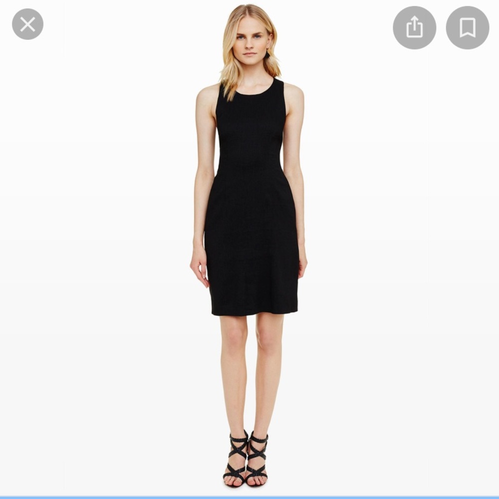 Club Monaco back buckle dress